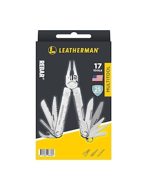 Navaja Leatherman Rebar Plata