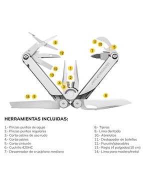 Navaja Leatherman Curl