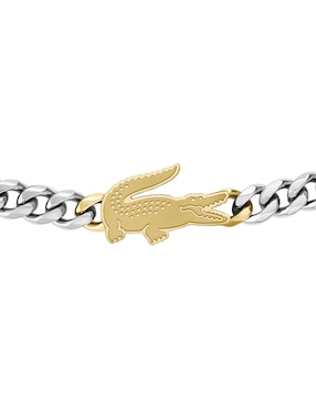 Pulsera Lacoste Arthor con acabado brillante