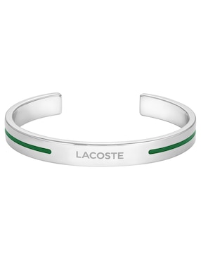 Brazalete Lacoste Adventurer con acabado