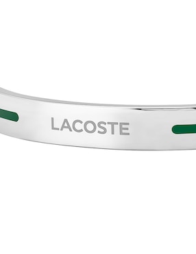 Brazalete Lacoste Adventurer con acabado