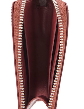 Tarjetero Scappino de piel para hombre