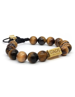 Pulsera Caos Nabucco con acabado baño de oro 18 K