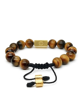 Pulsera Caos Nabucco con acabado baño de oro 18 K