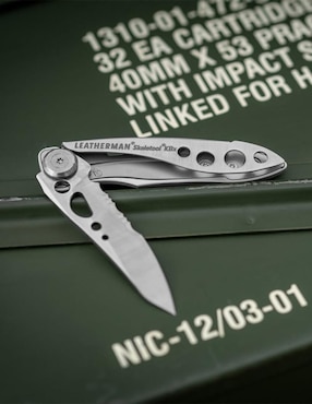 Navaja Leatherman Skeletool Kbx Plata