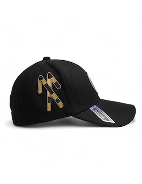 Gorra visera curva correa ajustable Knite Elegua Gold para hombre