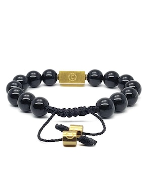 Pulsera Caos Baalam con acabado chapa de oro 18K