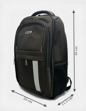Mochila con portalaptop Cm-top impermeable para hombre