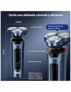 Rasuradora de vello facial y nasal Belug