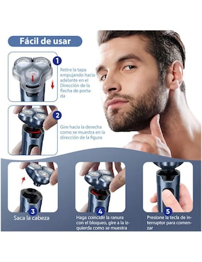 Rasuradora de vello facial y nasal Belug
