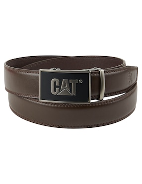 Cinturón Caterpillar de piel para hombre