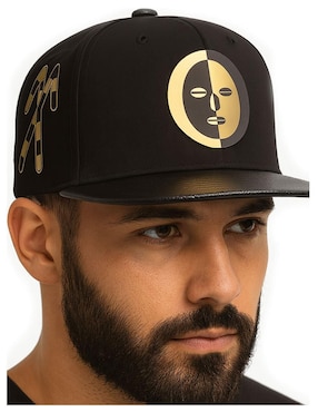 Gorra visera plana snapback casual Knite para hombre