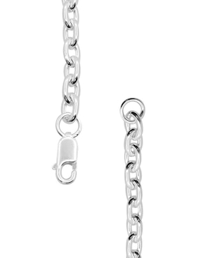 Brazalete Boscaini de plata p 925 con acabado pulido