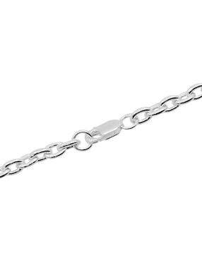Brazalete Boscaini de plata p 925 con acabado pulido