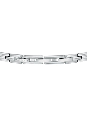 Pulsera Maserati de acero Inoxidable con acabado brillante