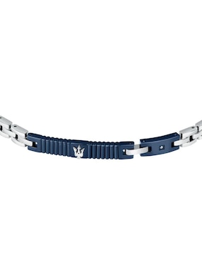 Pulsera Maserati de acero Inoxidable con acabado brillante