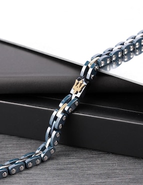 Pulsera Maserati con acabado brillante