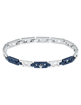 Pulsera Maserati de acero Inoxidable con acabado brillante