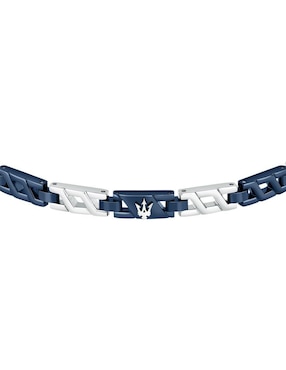 Pulsera Maserati de acero Inoxidable con acabado brillante