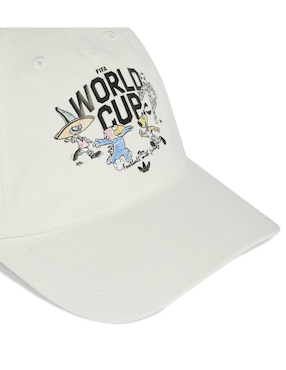 Gorra visera curva broche para futbol FIFA World Cup Mascot Cap unisex