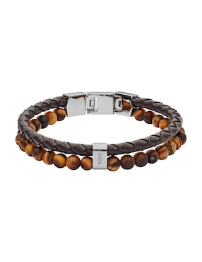 Pulsera Fossil Townsman con acabado pulido