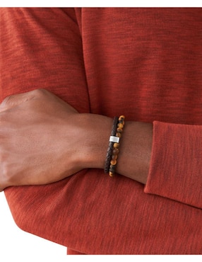 Pulsera Fossil Townsman con acabado pulido