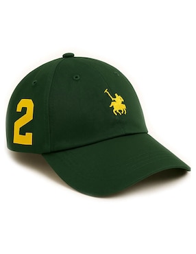 Gorra visera curva correa ajustable casual Polo para hombre