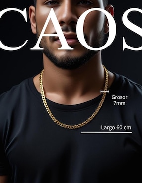Collar Caos Horus 18 K
