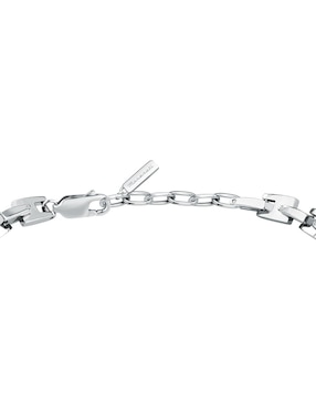 Pulsera Maserati Iconic con acabado brillante