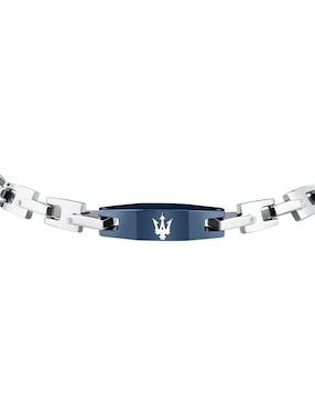 Pulsera Maserati Iconic con acabado brillante