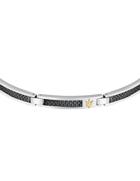 Pulsera Maserati Iconic con acabado brillante