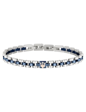 Pulsera Maserati Iconic con acabado brillante