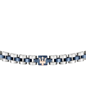Pulsera Maserati Iconic con acabado brillante
