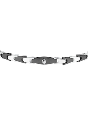 Pulsera Maserati Iconic con acabado brillante