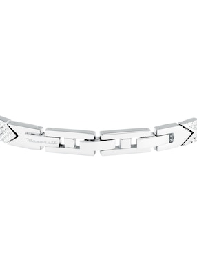 Pulsera Maserati Iconic con acabado brillante