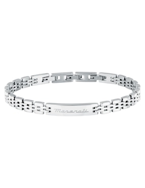 Pulsera Maserati Iconic con acabado brillante