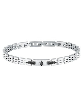 Pulsera Maserati Iconic con acabado brillante
