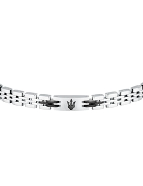 Pulsera Maserati Iconic con acabado brillante