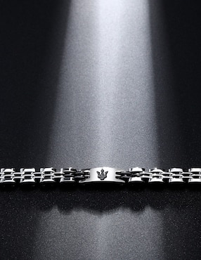 Pulsera Maserati Iconic con acabado brillante