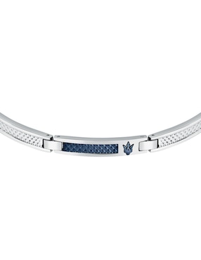 Pulsera maserati con acabado brillante
