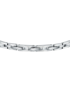 Pulsera maserati Iconic con acabado brillante