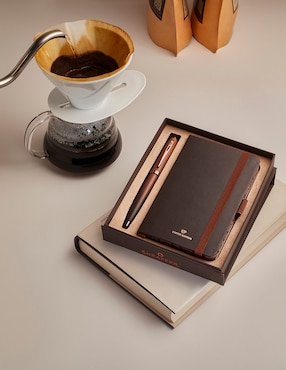 Set de regalo bolígrafo y libreta Sheaffer 100 Coffee Edition