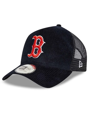 Gorra visera curva snapback para béisbol New Era Cord Boston Red Sox unisex