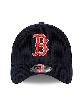 Gorra visera curva snapback para béisbol New Era Cord Boston Red Sox unisex