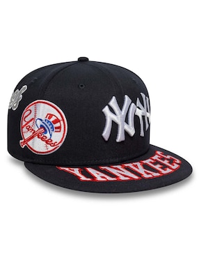 Gorra visera plana cerrada para béisbol New Era Img All Over MLB New York Yankees unisex