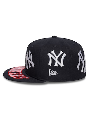 Gorra visera plana cerrada para béisbol New Era Img All Over MLB New York Yankees unisex