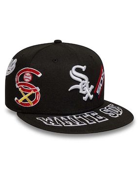 Gorra visera plana cerrada para béisbol New Era Img All Over MLB Chicago White Sox unisex