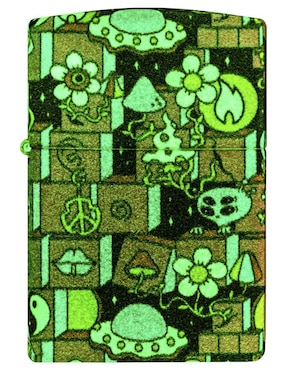 Encendedor Zippo abstracto