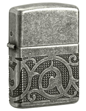 Encendedor Zippo diseño plata