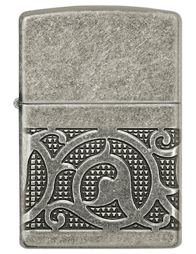 Encendedor Zippo diseño plata